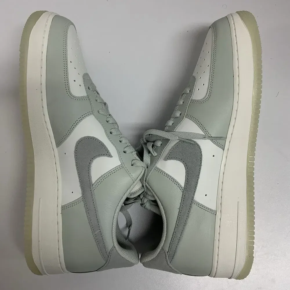 Nike Air Force 1 '07 LV8 Light Silver Pumice FJ4170 003 Size 12.5 Men Grey White